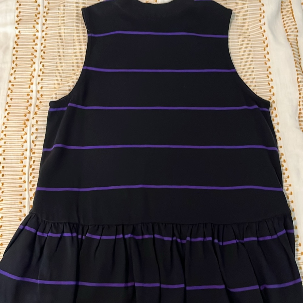 Striped peplum top NWT - Picture 2 of 3